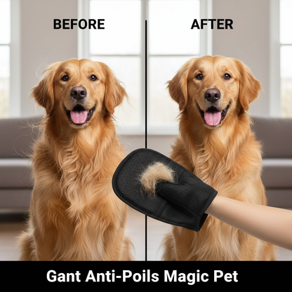 Gant Anti-Poils Magic Pet